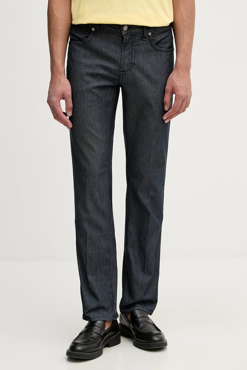 Guess pantaloni slim fit pentru bărbați cu bumbac ANGELS