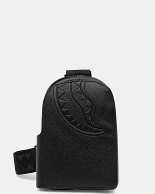 Sprayground geantă mică cu imitație de piele