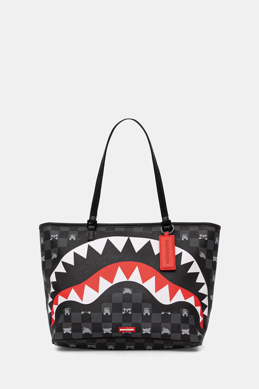 Sprayground geantă shopper pentru femei cu imitație de piele