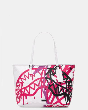 Sprayground tote bag pentru femei cu imitație de piele