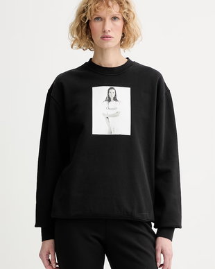 Calvin Klein hanorac pentru femei din bumbac