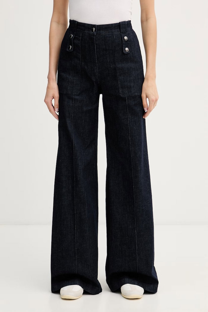 Fusalp blugi wide leg pentru femei NOELA DENIM