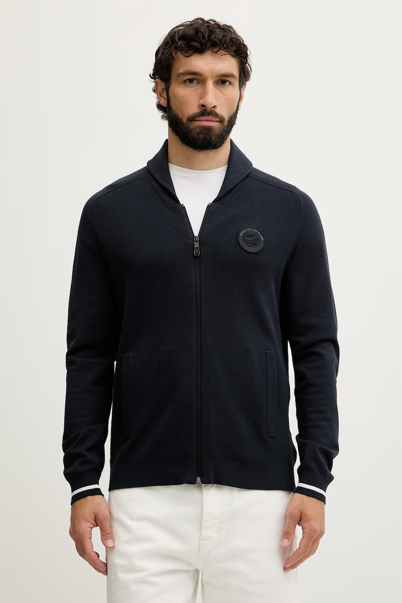 BOSS Green cardigan pentru bărbați cu vâscoză KN_Union FZ