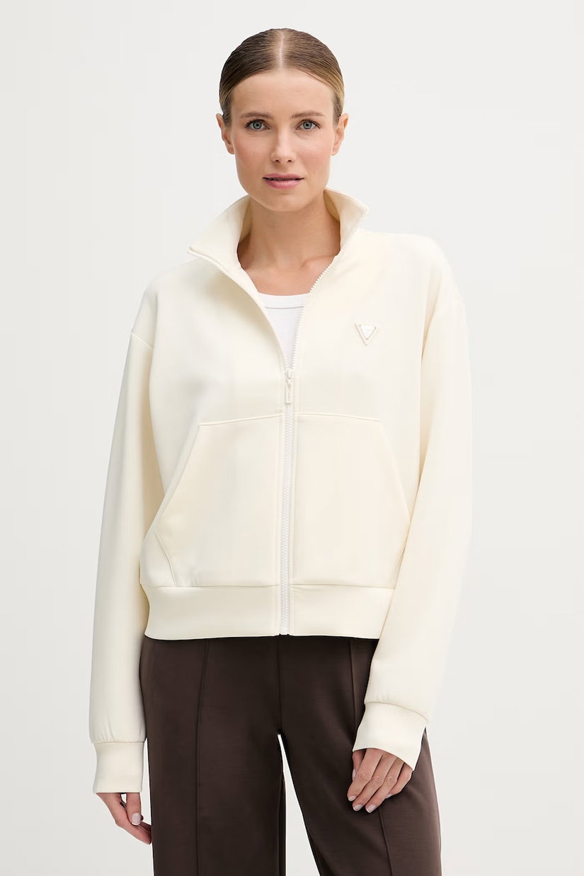 Guess Hanorac cu fermoar pentru femei cu modal OLYMPE