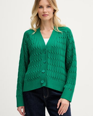 Tommy Hilfiger cardigan pentru femei, din bumbac