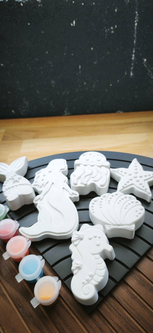 Lumea Magica a Sirenei - figurine ipsos