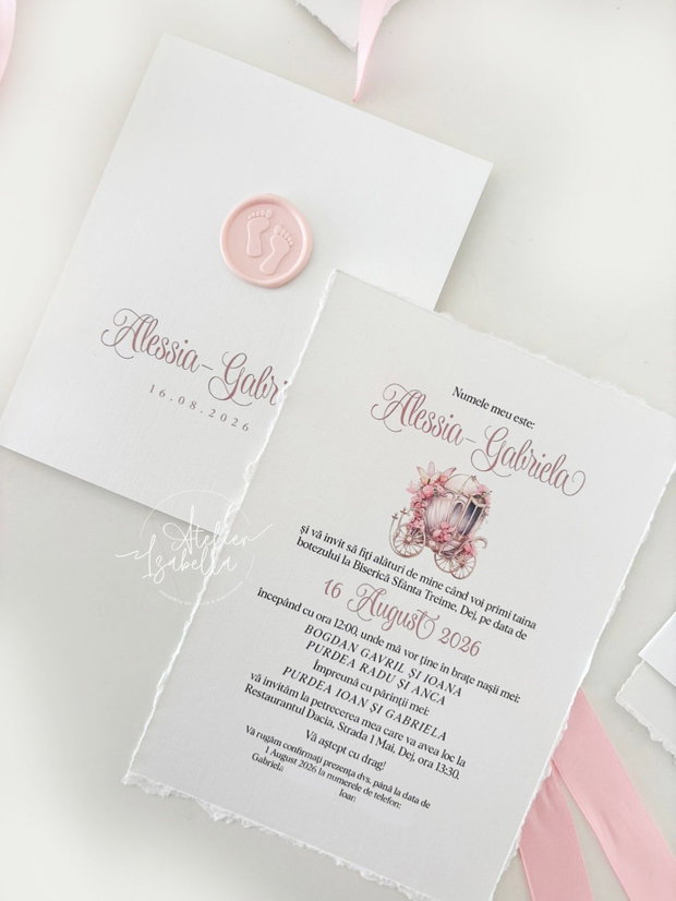 Invitații Baby Princess