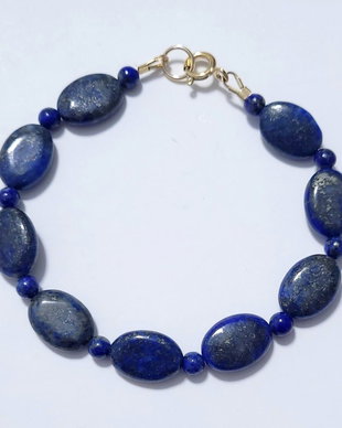 Bratara aur filat cu lapis lazuli