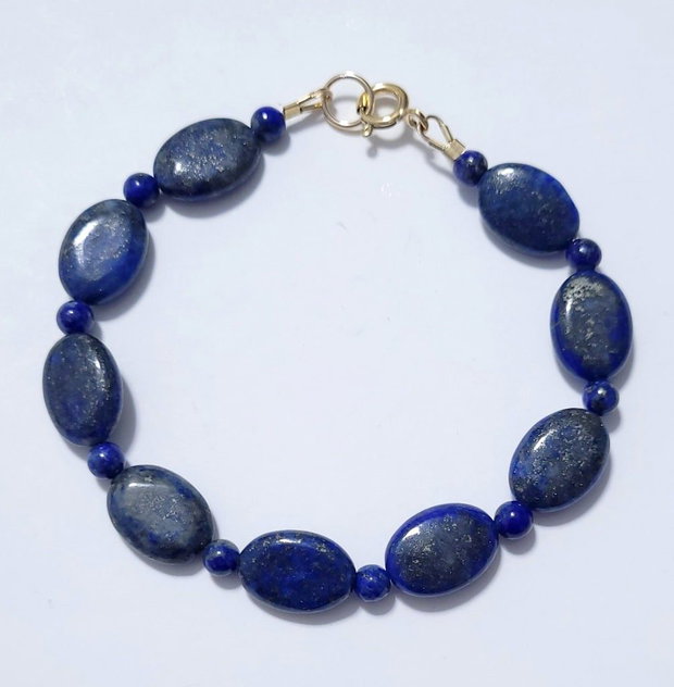 Bratara aur filat cu lapis lazuli