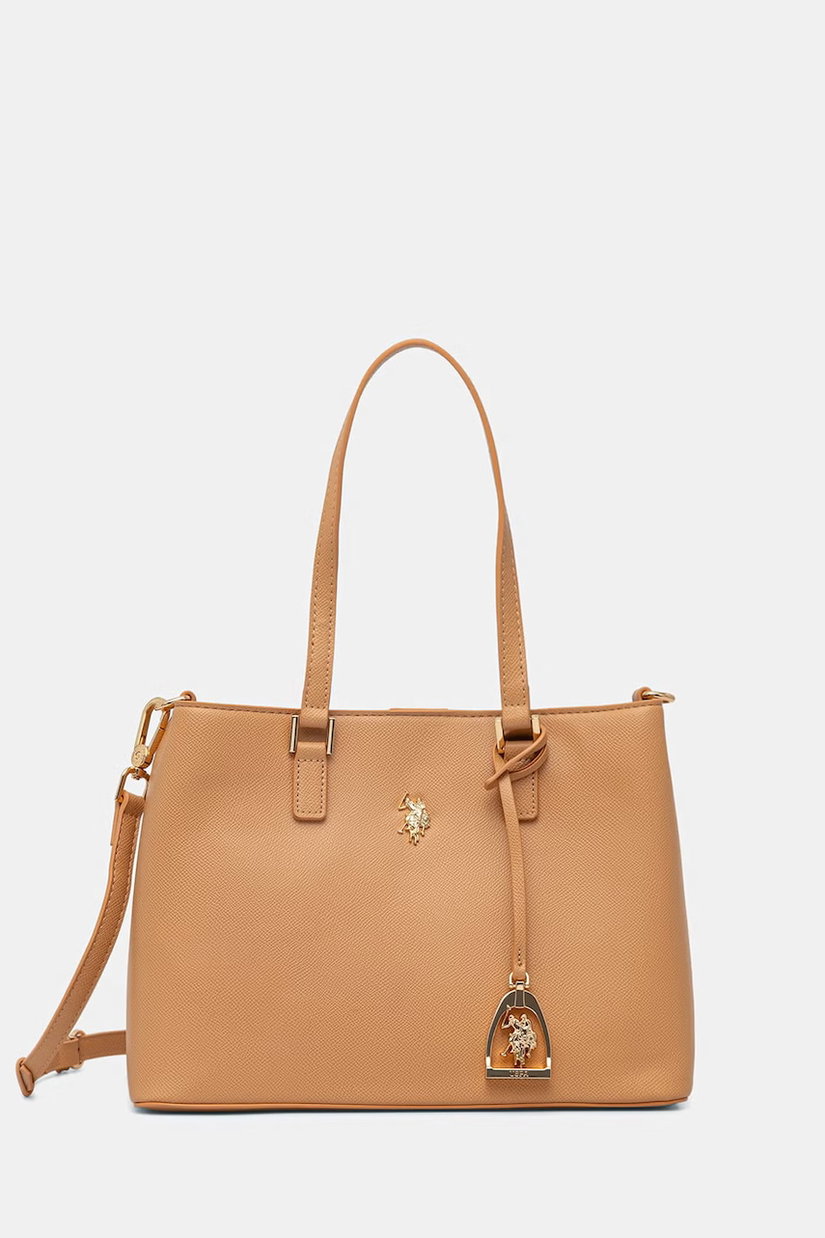 U.S. Polo Assn. tote bag pentru femei cu imitație de piele Jones