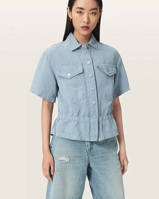 AllSaints cămașă pentru femei, cu in TOVE
