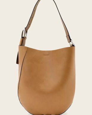 AllSaints geantă tote pentru femei, din piele LUNA