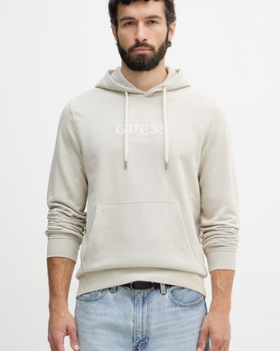 Guess hanorac cu glugă pentru bărbați, cu bumbac