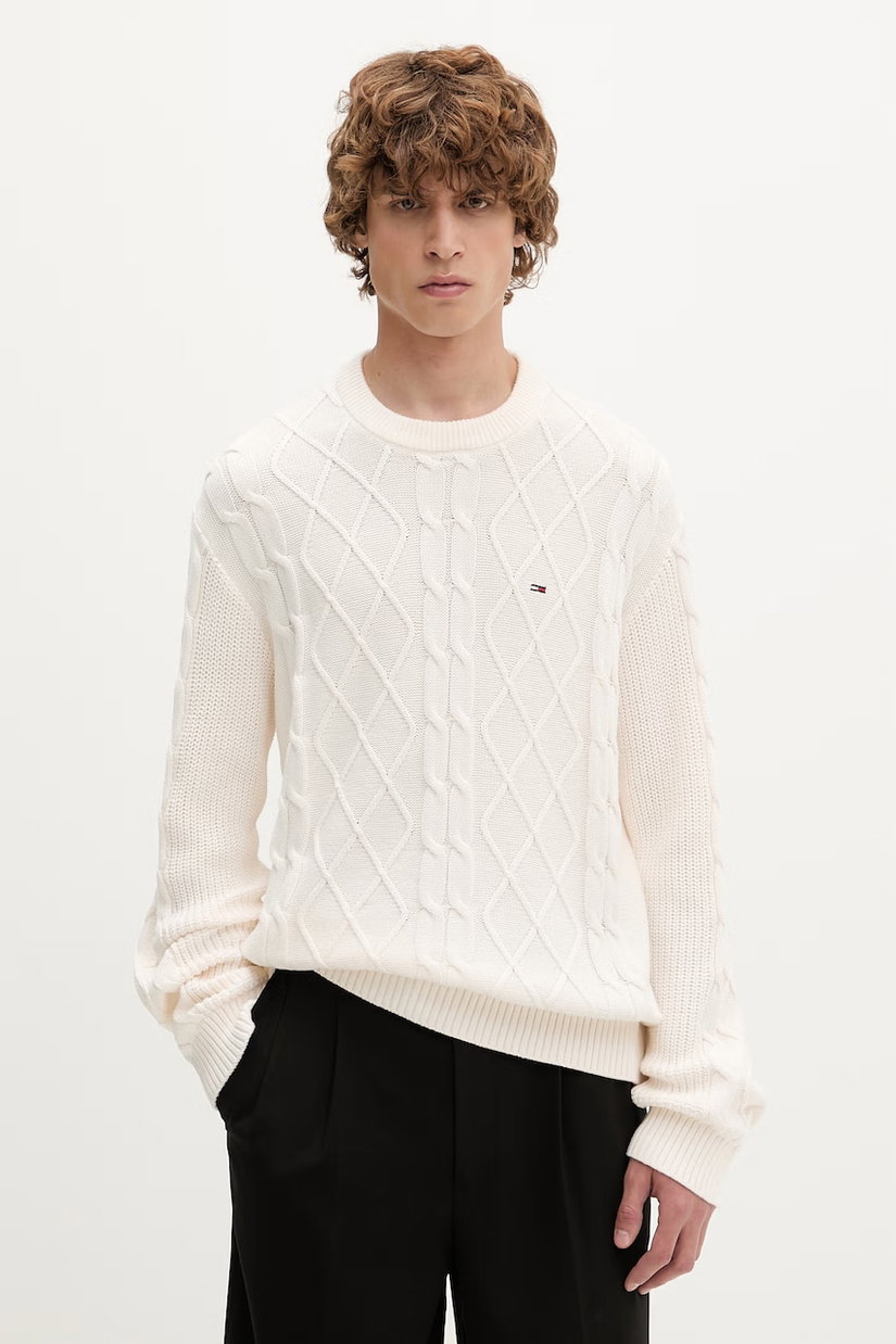 Tommy Jeans pulover pentru bărbați, din bumbac
