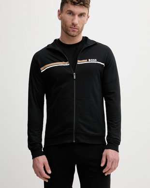 BOSS hanorac cu fermoar pentru bărbați din bumbac Authentic Jacket Z