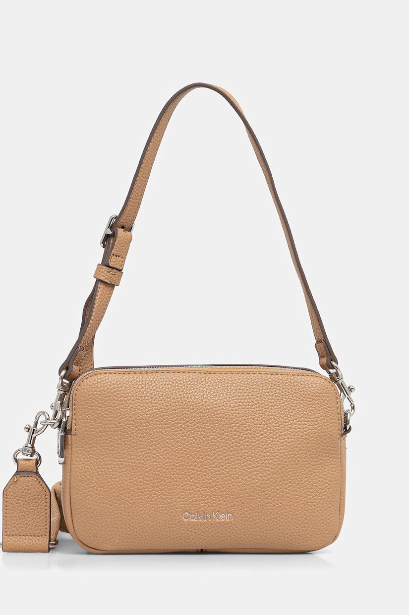Calvin Klein geantă crossbody pentru femei, cu imitație de piele