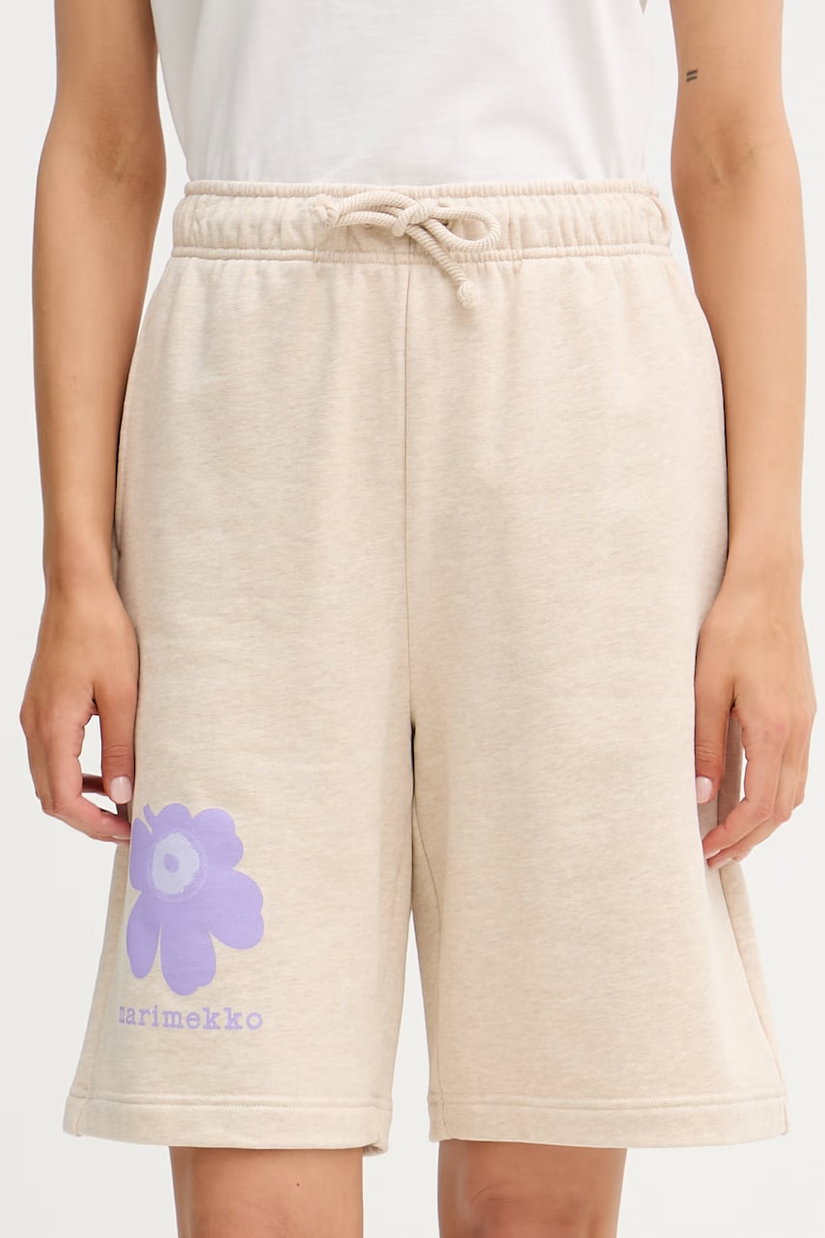 Marimekko pantaloni scurți de trening pentru femei, din bumbac