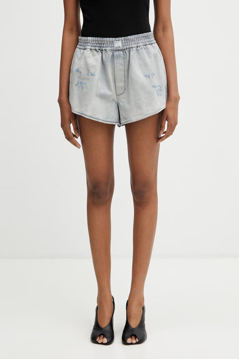 MM6 Maison Margiela pantaloni scurți pentru femei, din bumbac