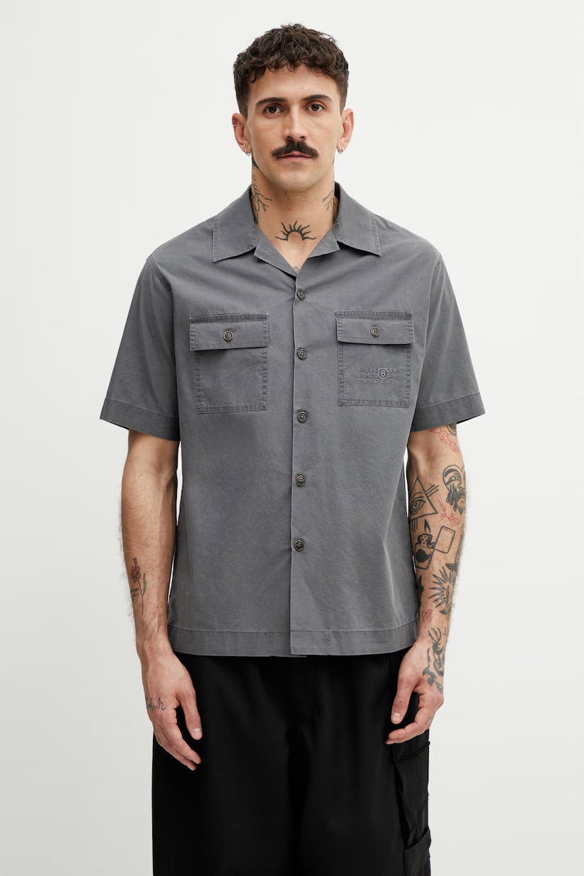MM6 Maison Margiela cămașă pentru bărbați, din bumbac