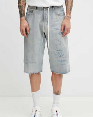 MM6 Maison Margiela pantaloni scurți pentru bărbați, din denim