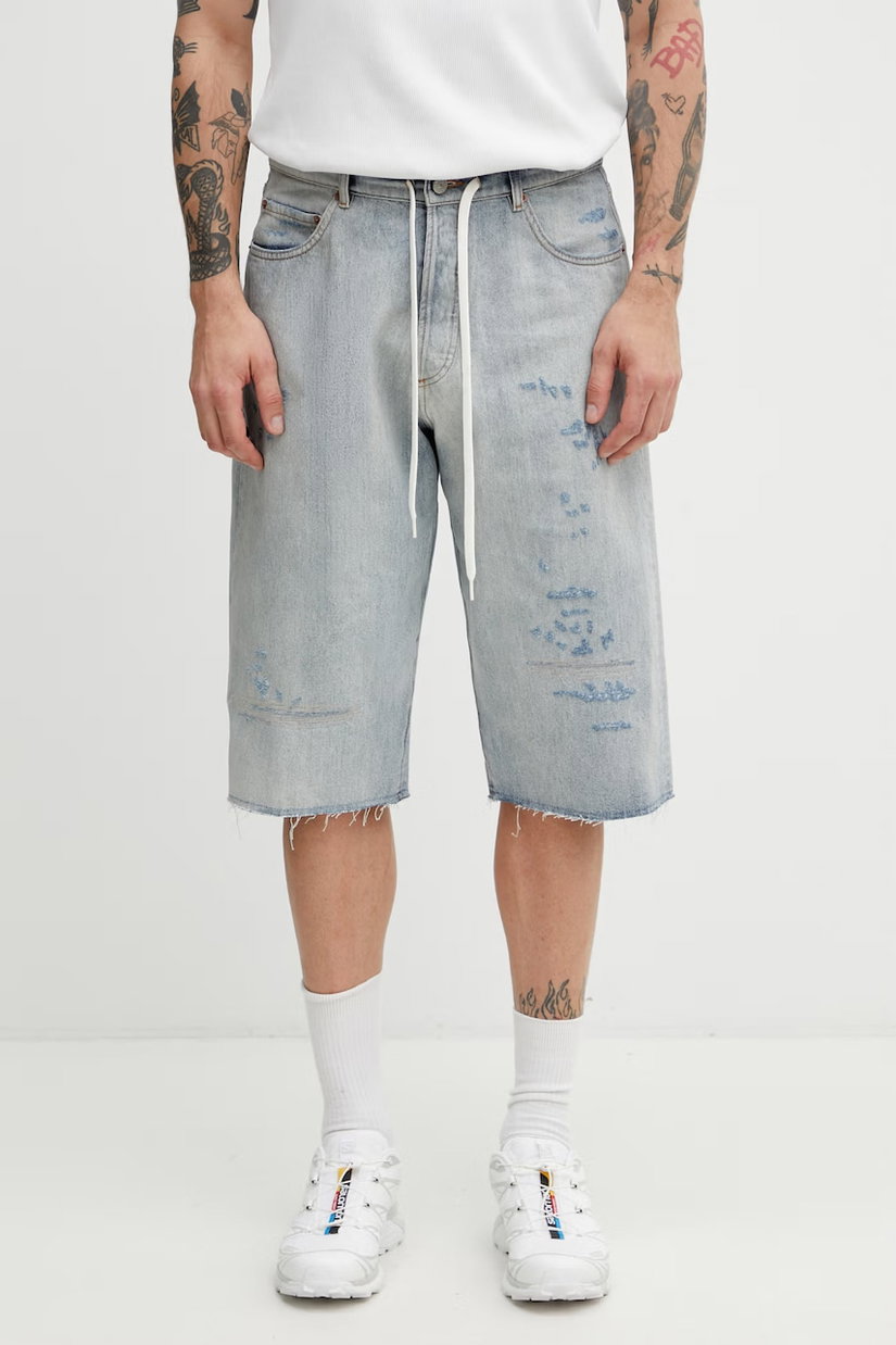 MM6 Maison Margiela pantaloni scurți pentru bărbați, din denim
