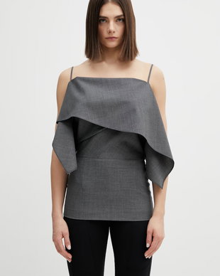 MM6 Maison Margiela top cu lână