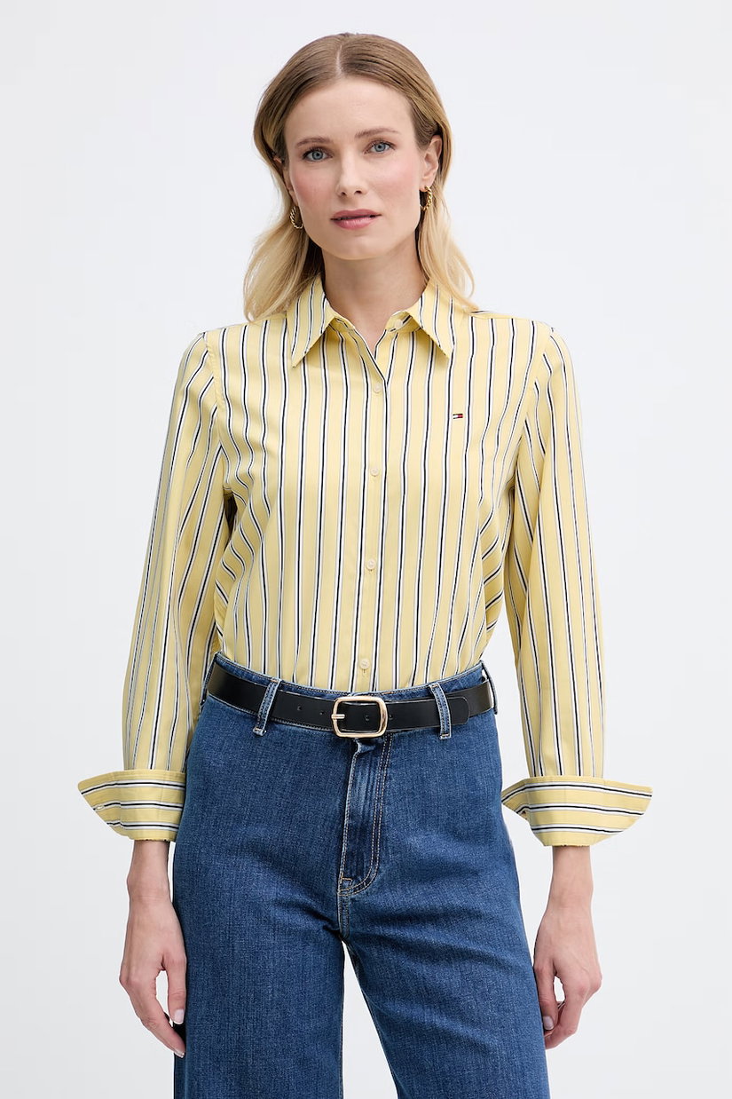 Tommy Hilfiger cămașă pentru femei, din bumbac