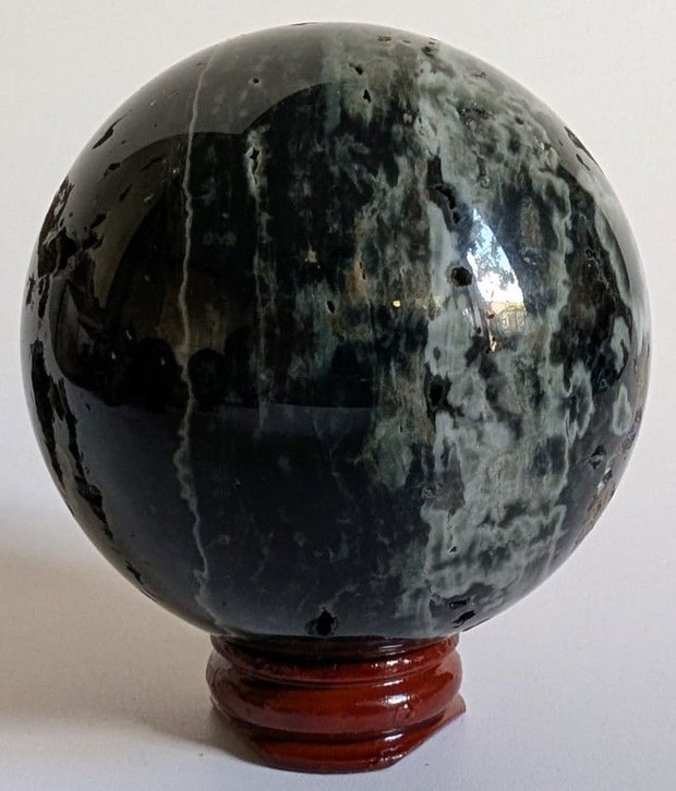 Jasp Oceanic Verde - Sfera piatra semipretioasa