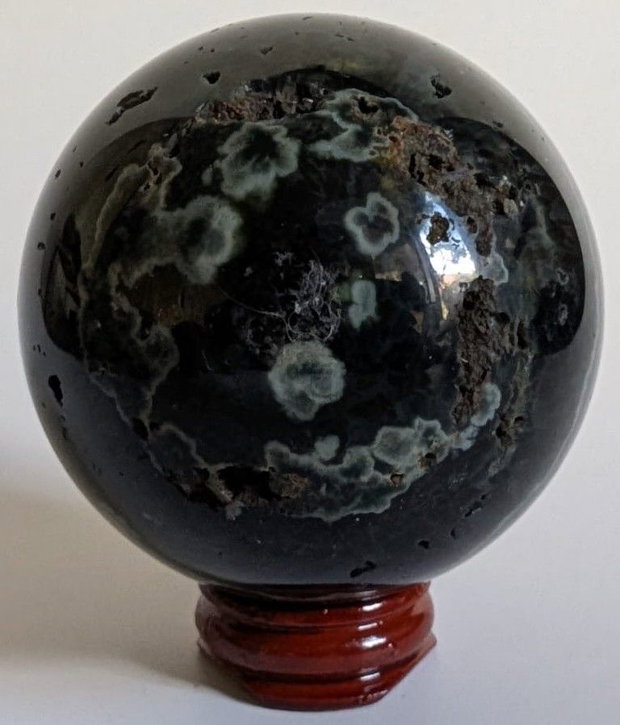 Jasp Oceanic Verde - Sfera piatra semipretioasa