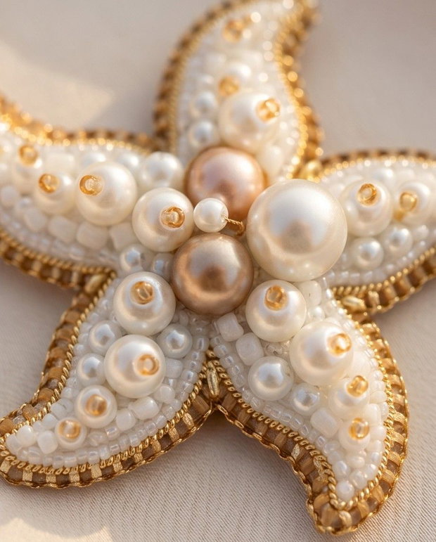 Rezervat Colier/Pandantiv Pearl Starfish