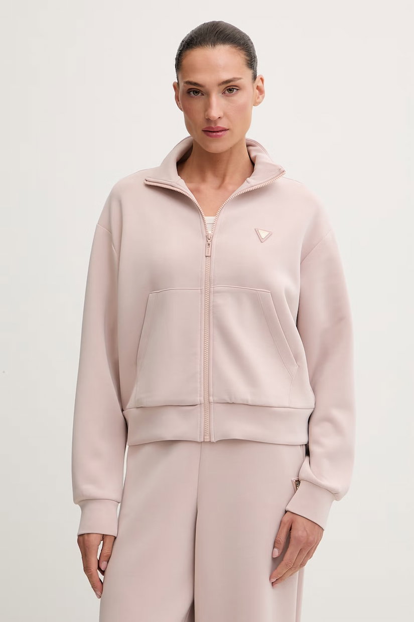 Guess hanorac cu fermoar pentru femei cu modal OLYMPE