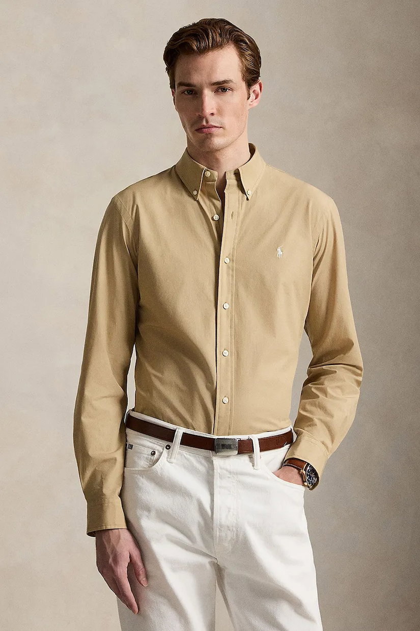 Polo Ralph Lauren cămașă pentru bărbați cu bumbac