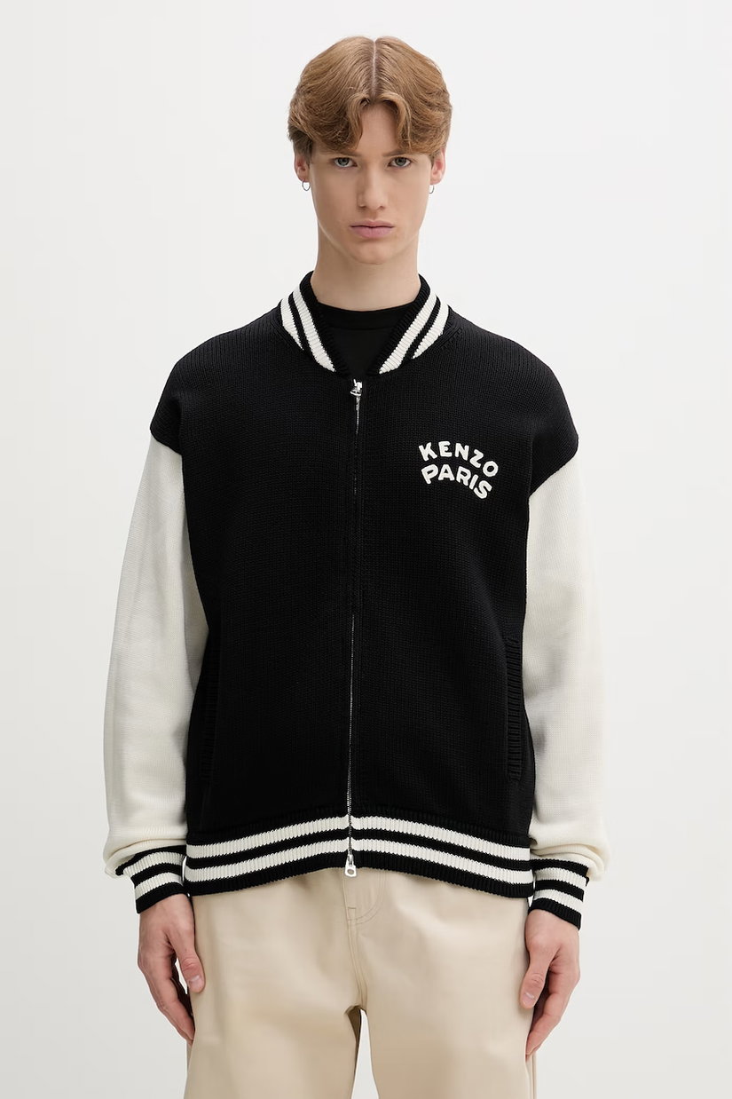 Kenzo cardigan pentru bărbați, cu bumbac