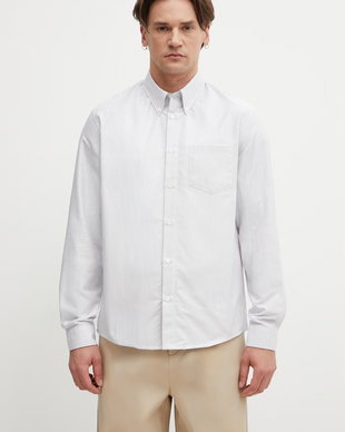 A.P.C. cămașă bărbătească din bumbac New Greg