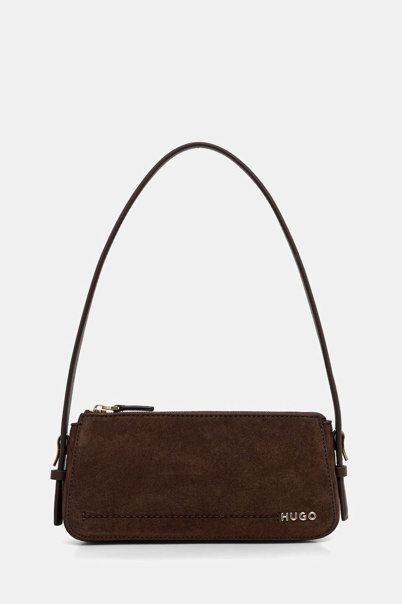 HUGO hobo bag pentru femei, cu imitație de piele întoarsă Yorih S_Hobo