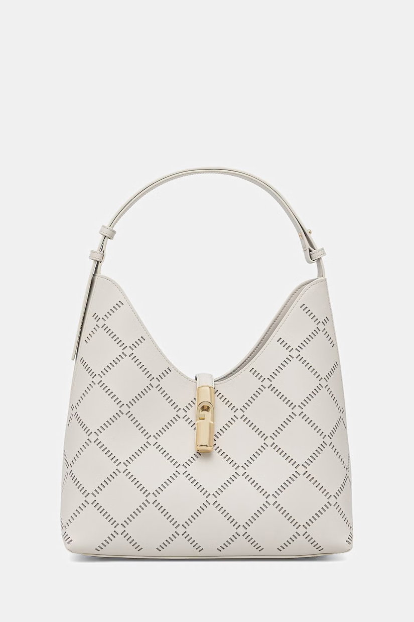 Furla geantă shopper pentru femei, din piele Goccia M Hobo