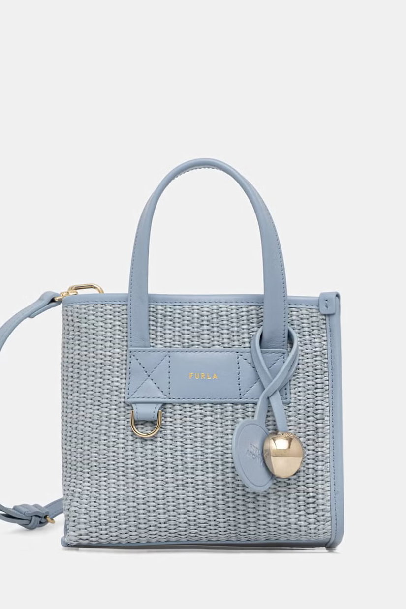 Furla geantă pentru femei împletit Divide It Mini Tote