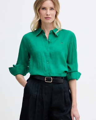 Tommy Hilfiger Cămașă de femei de in