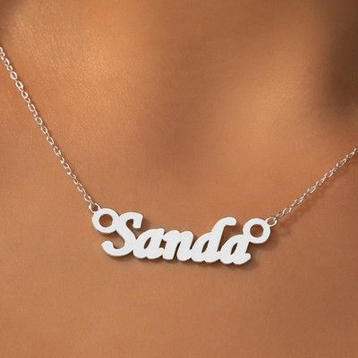 Lanț de Argint 925, personalizat cu nume