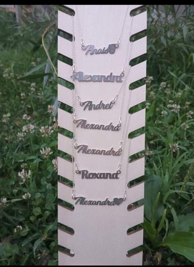 Lanț de Argint 925, personalizat cu nume