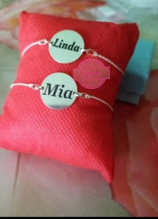 Brățară Argint 925 ,cu bănuț, personalizată