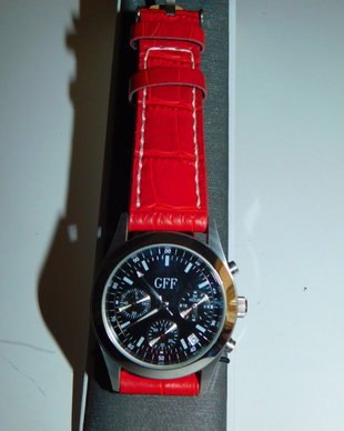 GIANFRANCO  FERRE, ceas nou, original,   quartz, elegant ,  unisex,  curea piele naturala