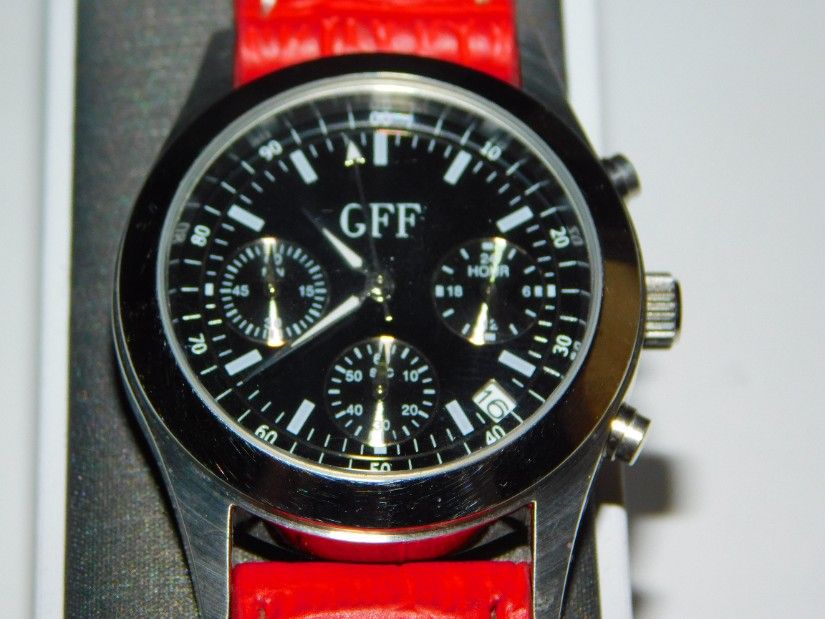 GIANFRANCO  FERRE, ceas nou, original,   quartz, elegant ,  unisex,  curea piele naturala