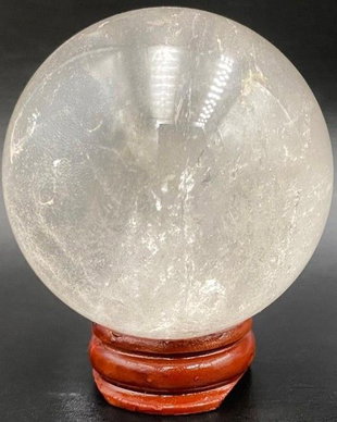 Cuart Transparent (Cristal de Stanca) - Sfera piatra semipretioasa