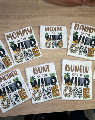 Tricouri mot/ turta personalizate jungla/ jungle