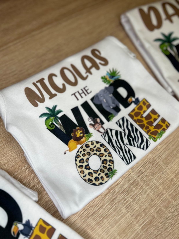 Tricouri mot/ turta personalizate jungla/ jungle