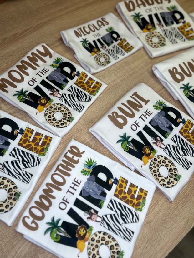 Tricouri mot/ turta personalizate jungla/ jungle