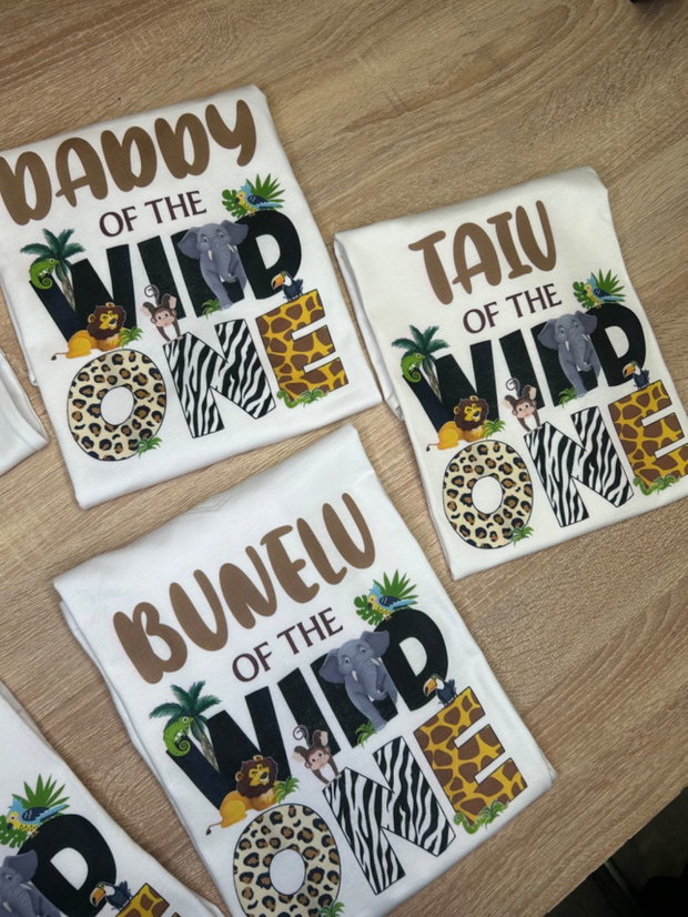 Tricouri mot/ turta personalizate jungla/ jungle