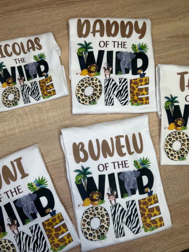 Tricouri mot/ turta personalizate jungla/ jungle