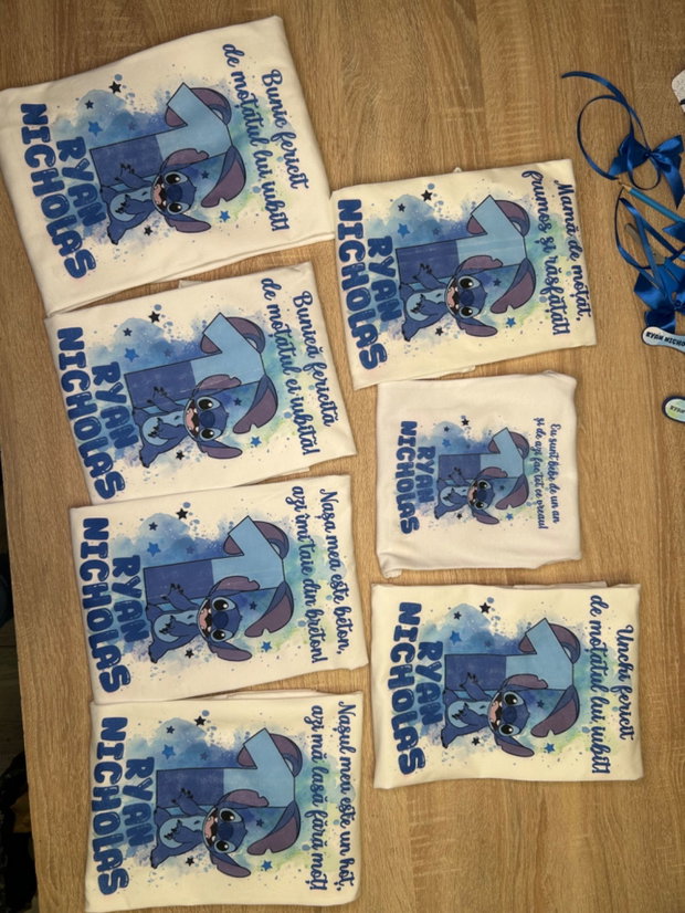 Tricouri mot stitch personalizate